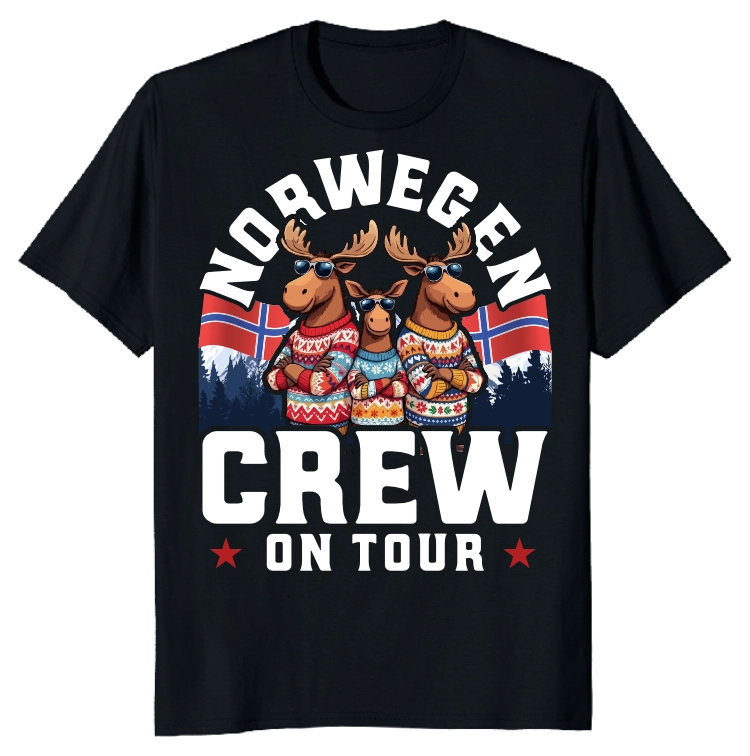 Norwegen Crew on tour